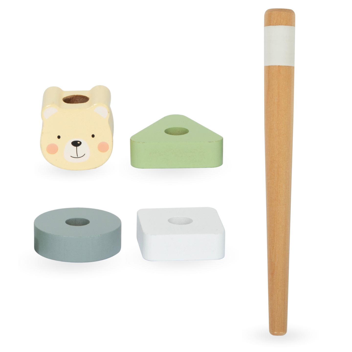 Drveni edukativni glazbeni stol 7 u 1 s činelama i gongom - divlja džungla