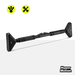 HyperMotion podesiva šipka za zgibove 70–100 cm, 200 kg, crna