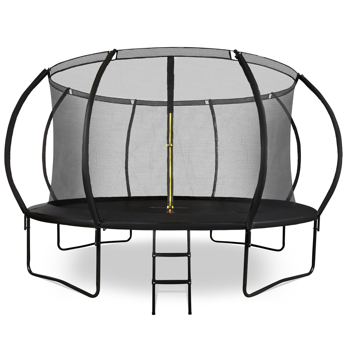 XXXL HyperMotion vrtni trampolin za djecu - 430 cm 14 stopa - s ljestvama i unutarnjom mrežom - za dom i vrt - maksimalno 150 kg