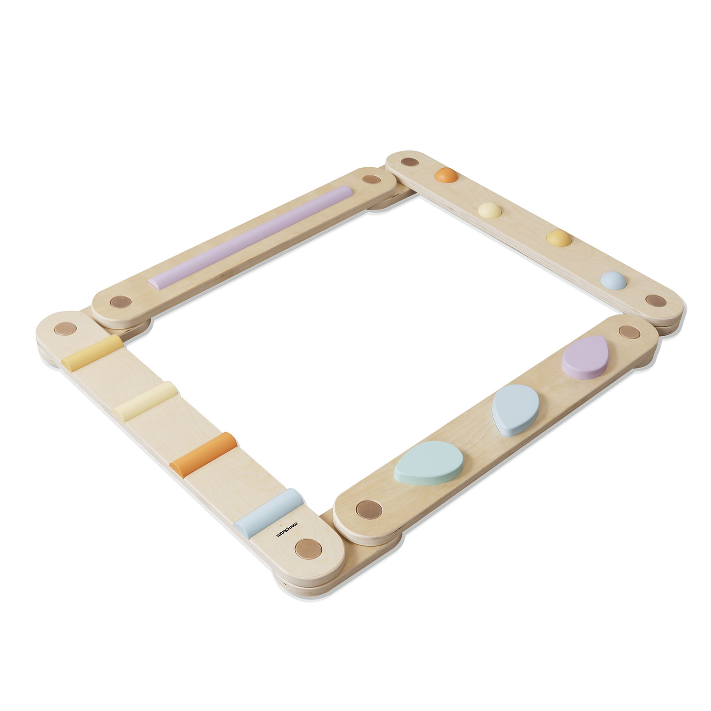 Velika drvena senzorna staza - staza za ravnotežu - 9 elemenata