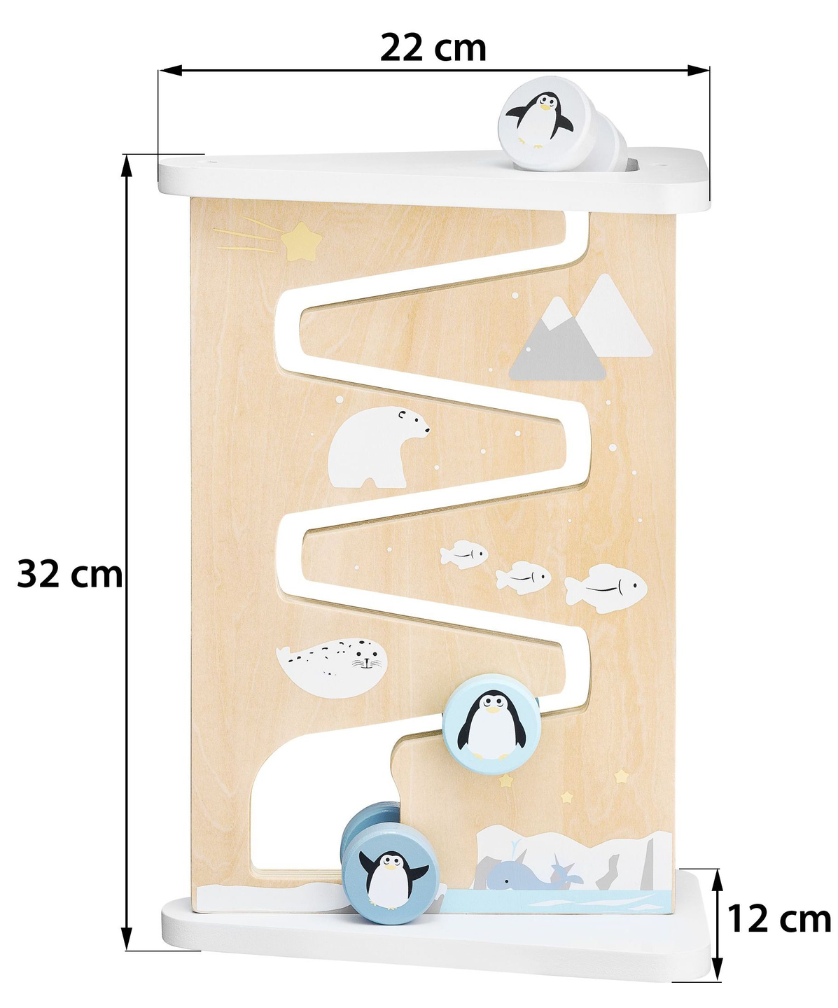 Drvena dvostrana senzorna manipulativna ploča