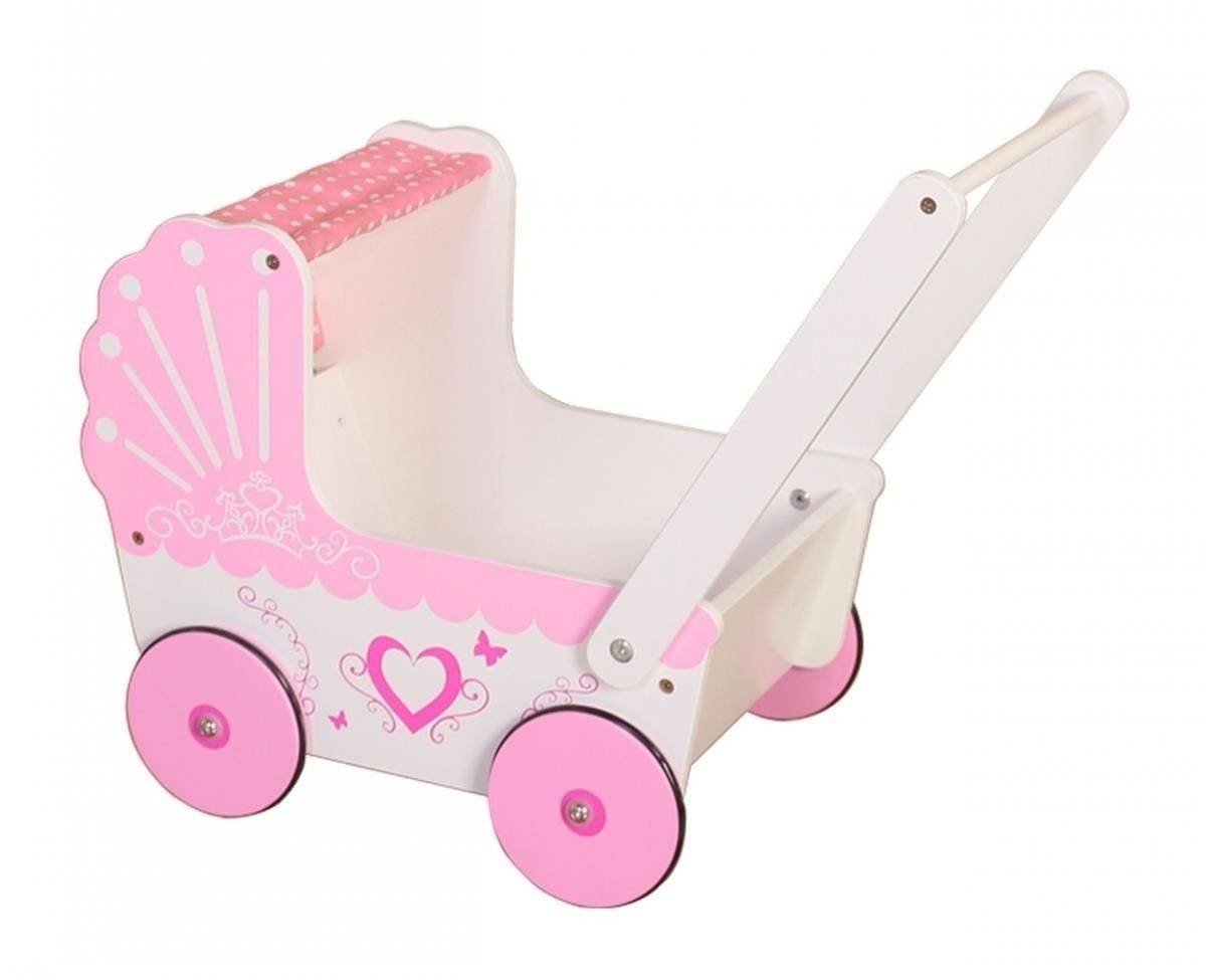 Drvena kolica za lutke