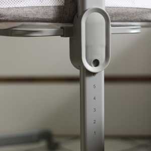 Moby-System LUNA 3u1 bočni krevet - sivi